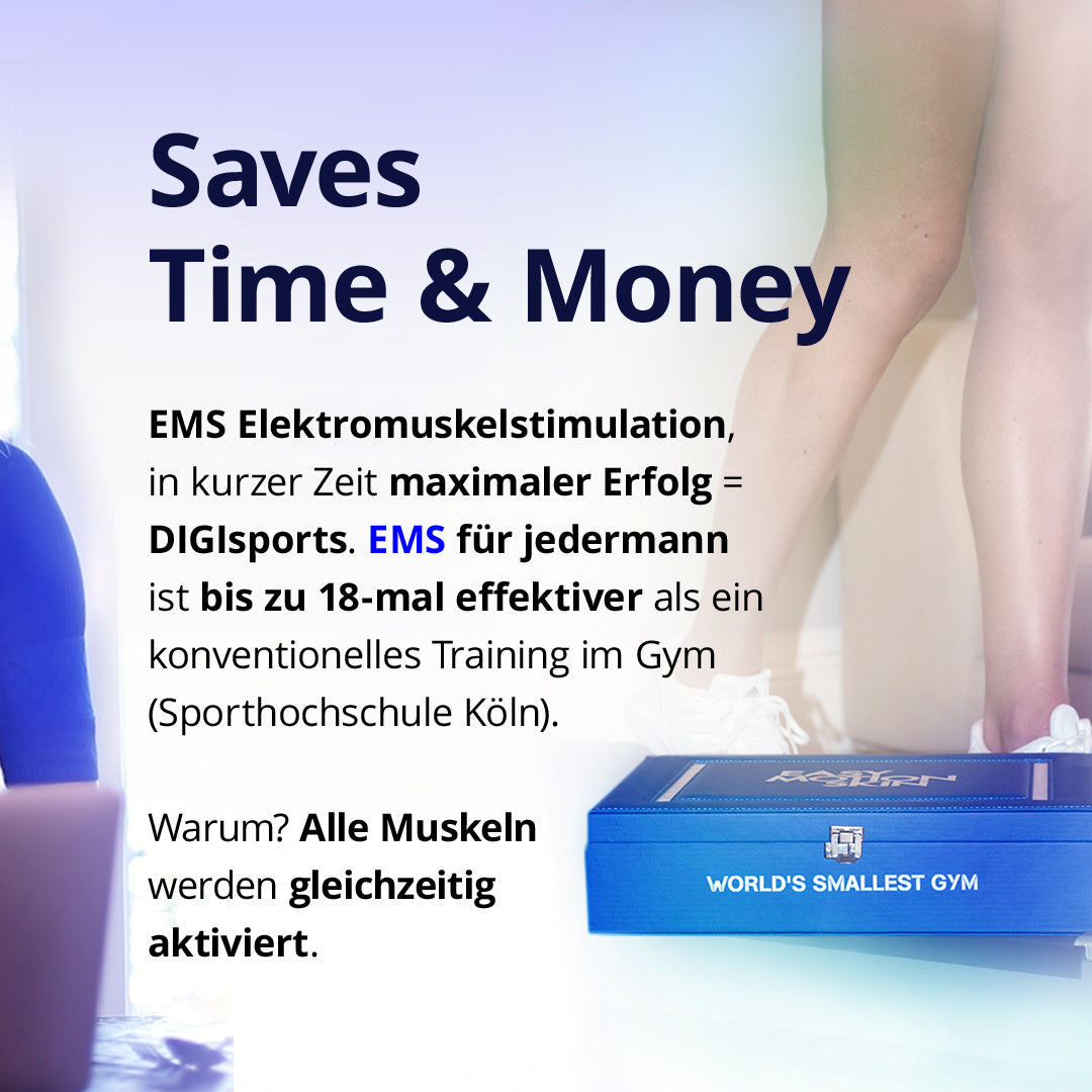 Vorteile von EMS: Zeitersparnis