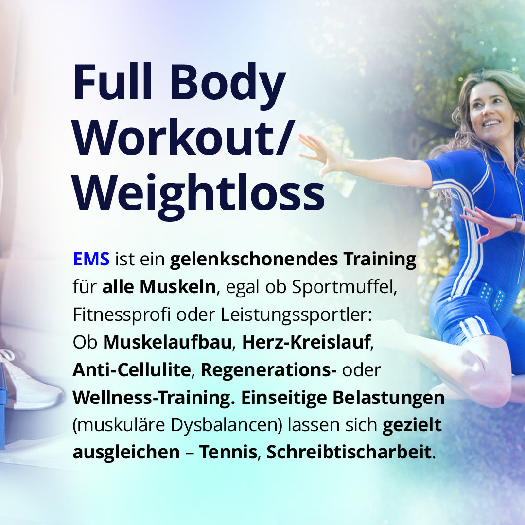 Vorteile von EMS: Workout für den ganzen Körper