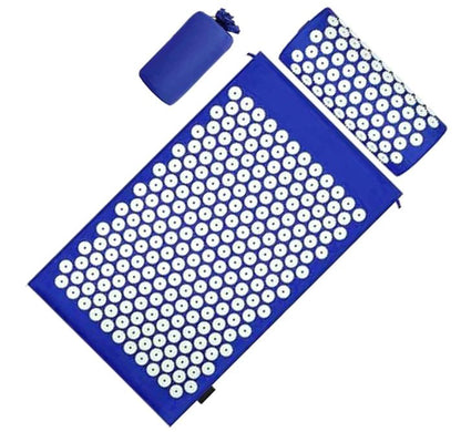 Acupressure mat, pillow &amp; carrying bag