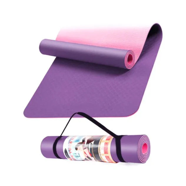 Yogamatte in Rosa